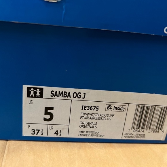 adidas Big Kids' Samba OG Sneaker - Picture 15 of 15